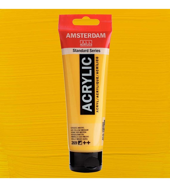 Amsterdam Acrylic 120 ML.AZO YELLOW MD.