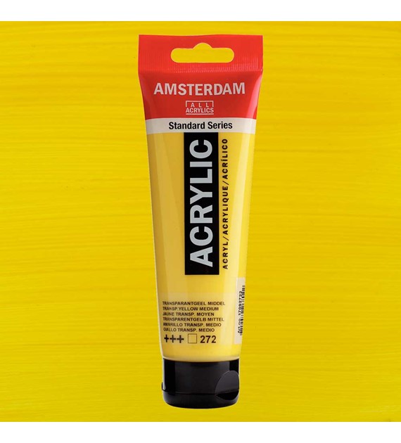 Amsterdam Acrylic 120 ML.TRANSP.YLW.MD.