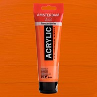 Amsterdam Acrylic 120 ML.AZO ORANGE