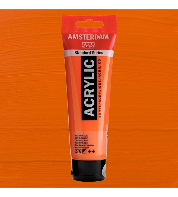 Amsterdam Acrylic 120 ML.AZO ORANGE