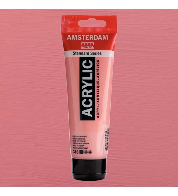 Amsterdam Acrylic 120 ML.VENETIAN ROSE
