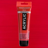 Amsterdam Acrylic 120 ML.TRANSP.RED MD.