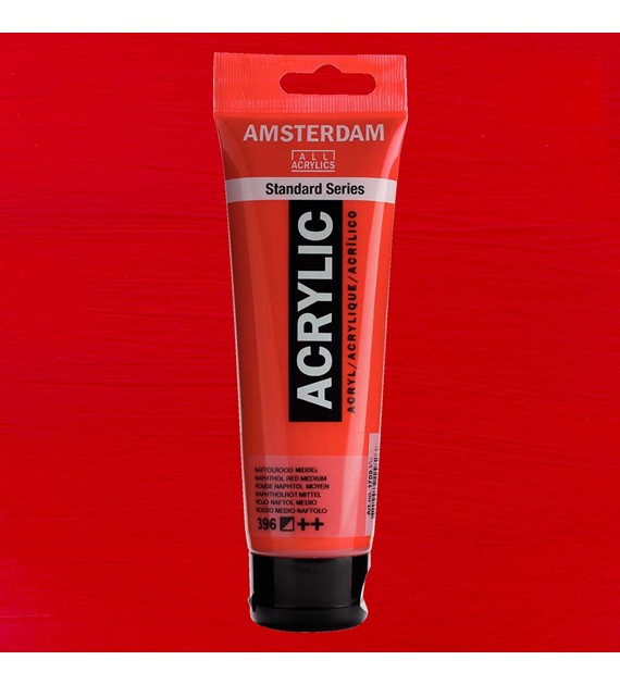 Amsterdam Acrylic 120 ML.NAPH.RED MD.