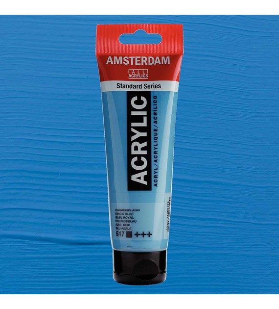Amsterdam Acrylic 120 ML.KING'S BLUE