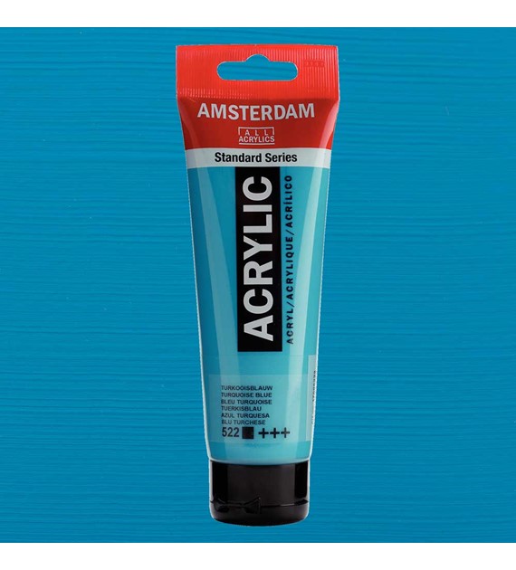 Amsterdam Acrylic 120 ML.TURQUOISE BLUE