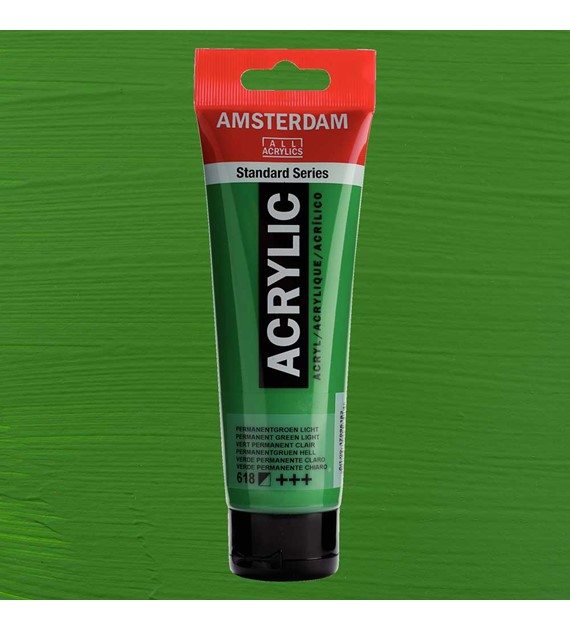 Amsterdam Acrylic 120 ML.PERM.GREEN.LT