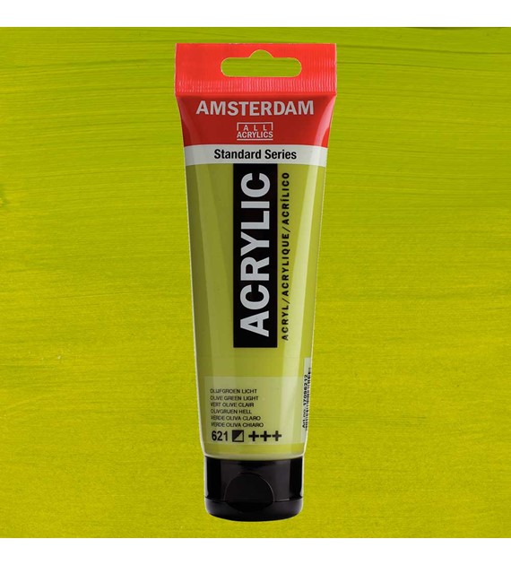 Amsterdam Acrylic 120 ML.OLIVE GREEN LT