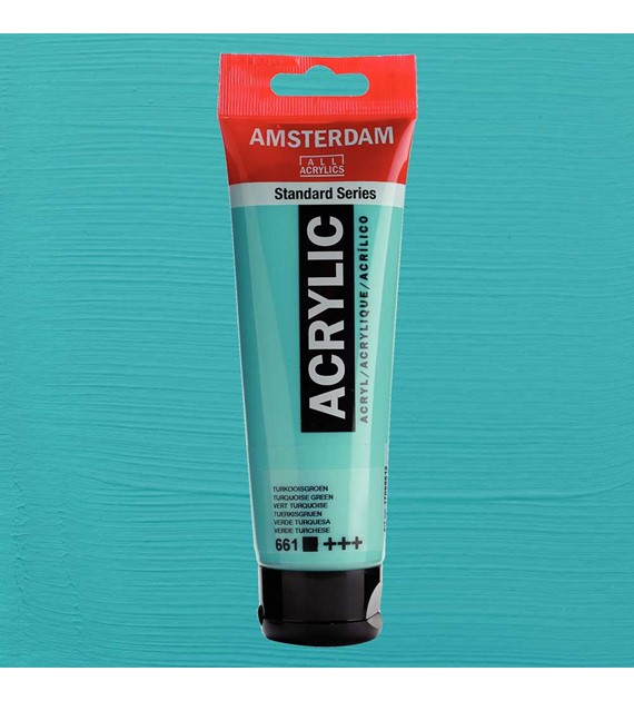 Amsterdam Acrylic 120 ML.TURQUOISE GRN.