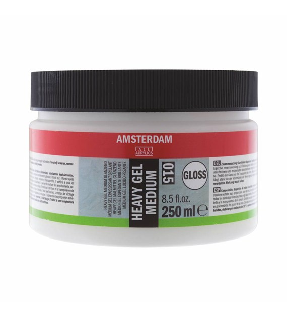 Amsterdam Acrylic Heavy Gel Medium Gloss 250ml