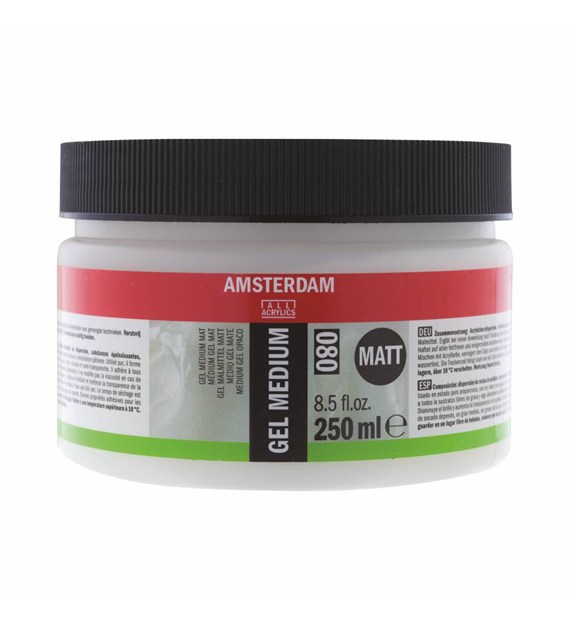 Amsterdam Acrylic Gel Medium Matte 250ml