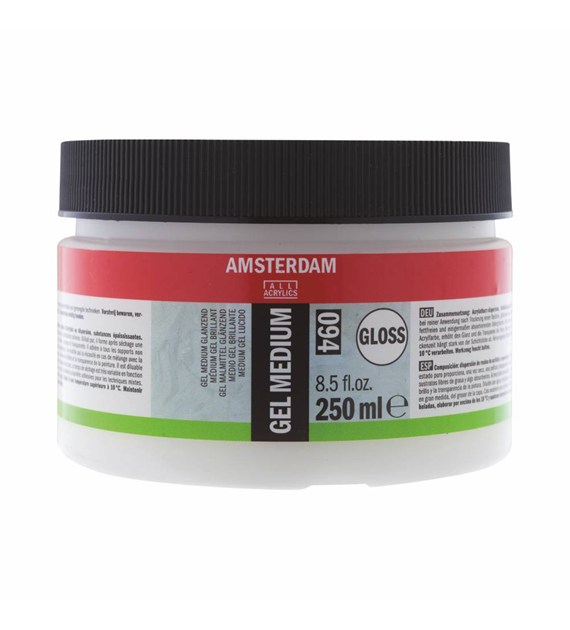Amsterdam Acrylic Gel Medium Gloss 250ml