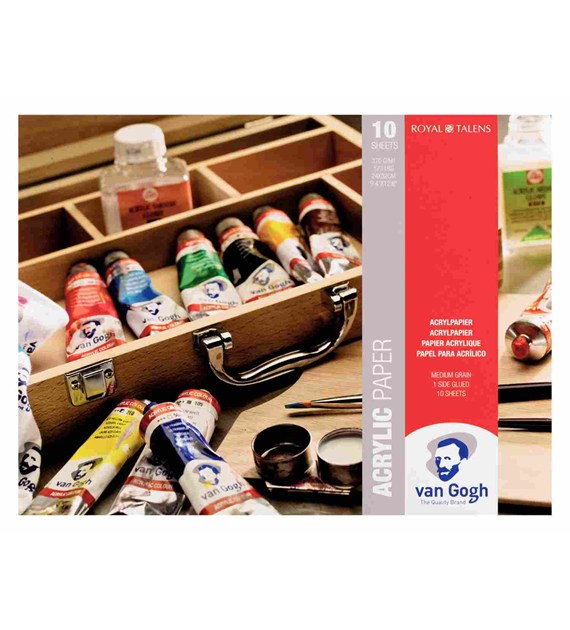 Van Gogh Acrylic Paper 370g 24x32 10ark -blok