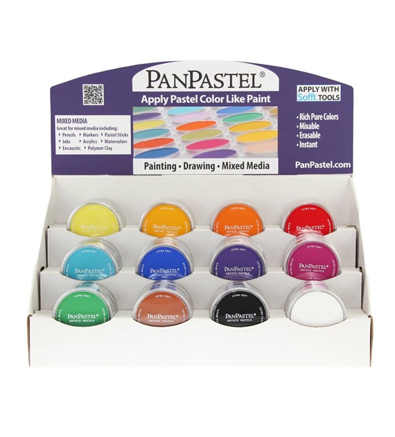 PanPastel Starter Display 12 basic colour x3 szt