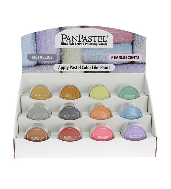 PanPastel Pearlescent & Metallic Colors 12x3 szt