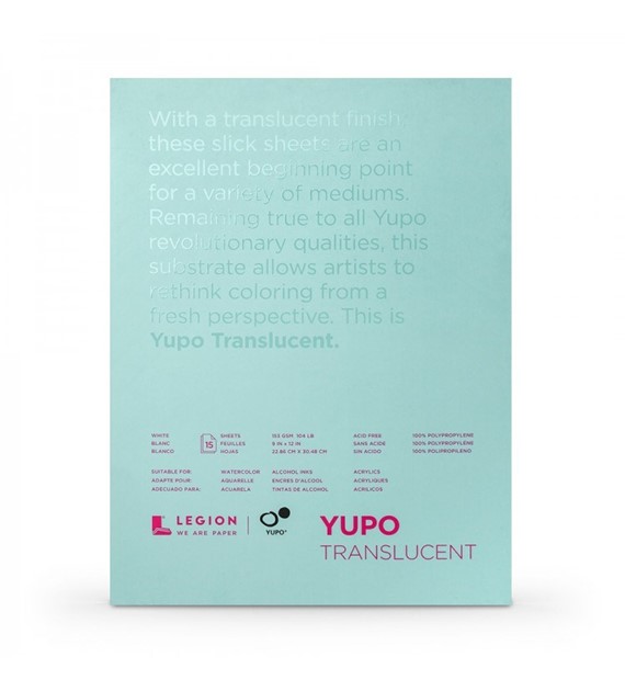Yupo blok 22x30 153g transparent