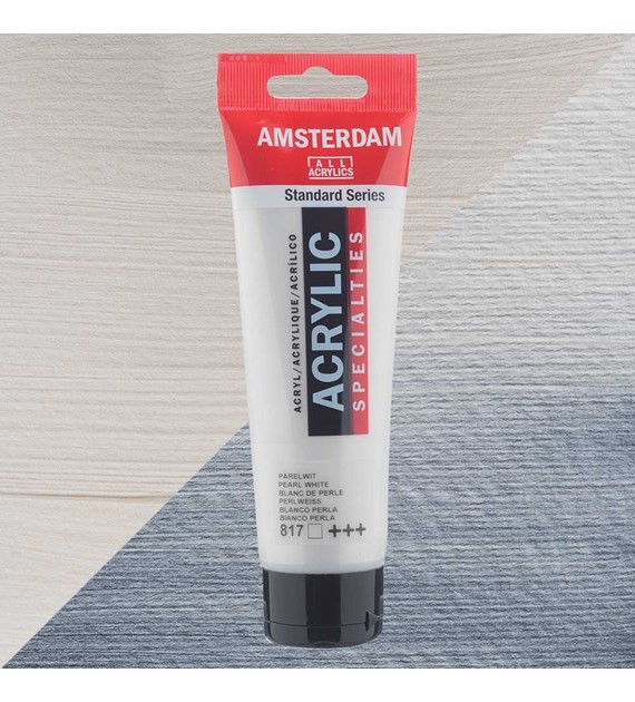 Amsterdam Acrylic 120 ML PEARL WHITE