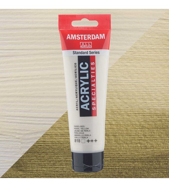 Amsterdam Acrylic 120 ML PEARL YELLOW