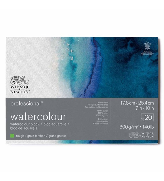 WN PWC PAPER RGH 300g 17,8x25,4cm 20ark -blok