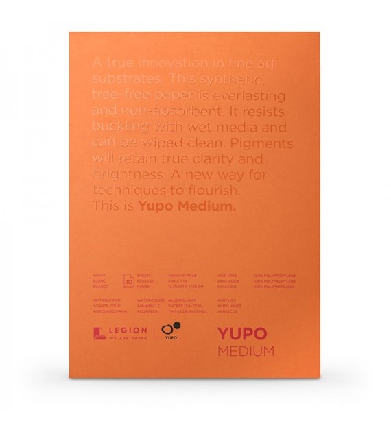 Yupo blok 12x17 200g White