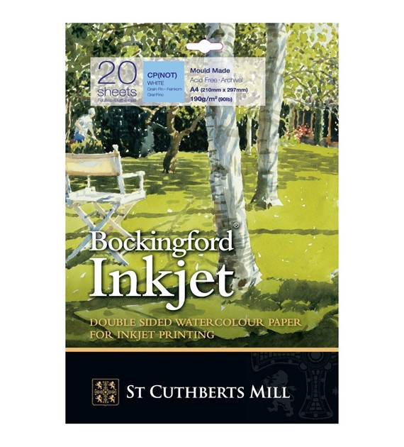 Bockingford Inkjet A4 20 kartek