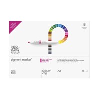 W&N PIGMENT MARKER PAD 175G A3 15P