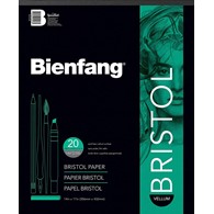Bienfang 527 Bristol Paper Pad Velum 35,6x43cm 20