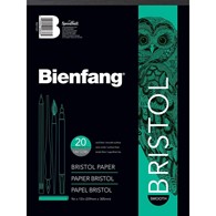 Bienfang 528 Bristol Paper Pad Smooth 23x30,5cm 20