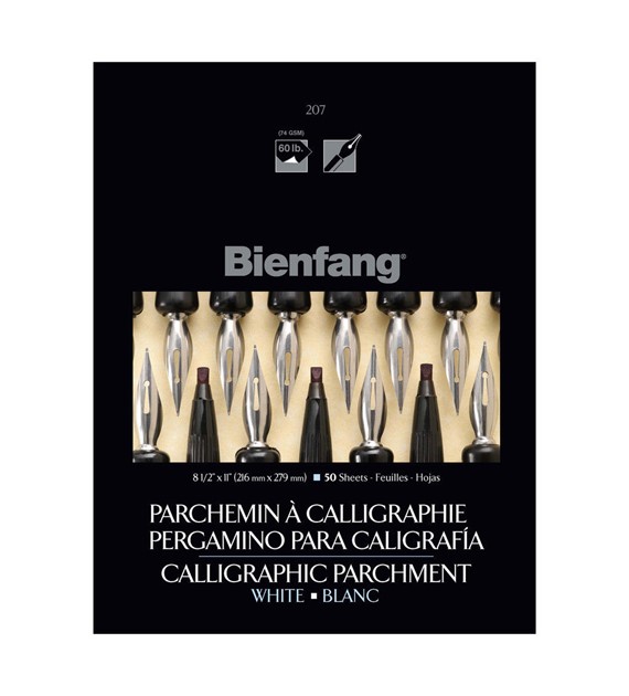 SB Bienfang #207 Calligraphy Parchm. White A4 75g