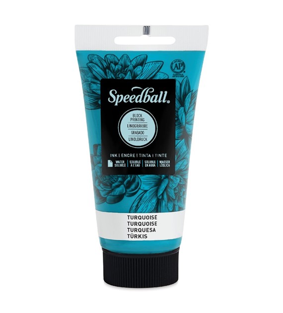 SB Water Soluble Block Ink Turqu. 75ml -farba graf
