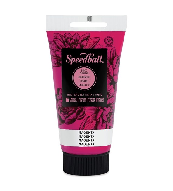SB Water Soluble Block Ink Magenta 75ml-farba graf