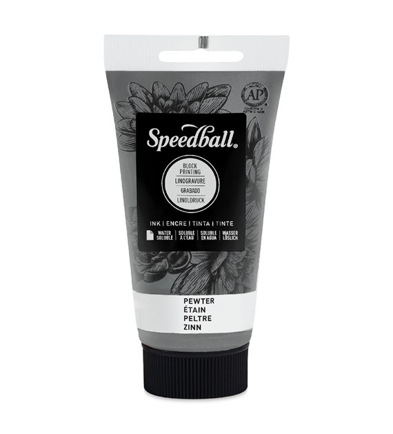 SB Water Soluble Block Ink Pewter 75ml -farba graf