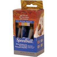 SB Water Solub Metallic Block Printing set 4x75ml