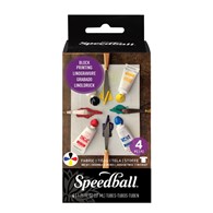 Fabric&Paper Block Printing Ink Set - 6 colors R