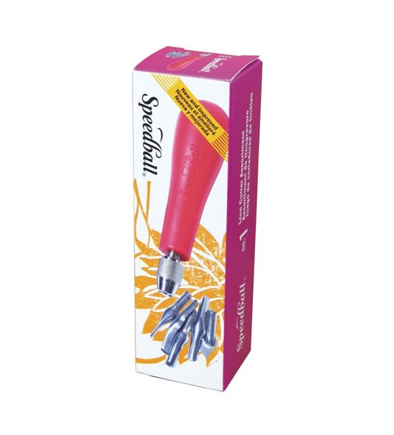 SB Zestaw dłut do linorytu #31 (uchwyt + 5 ostrzy)