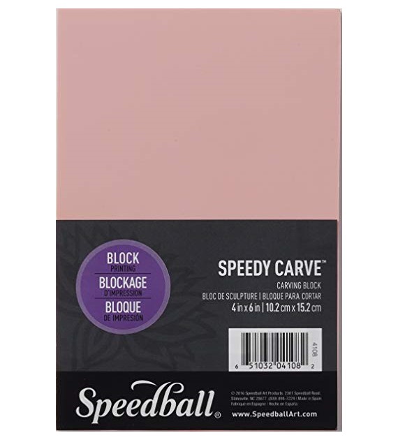 SB SpeedyCarve™ Block Pink / 10x15 - lino miękkie