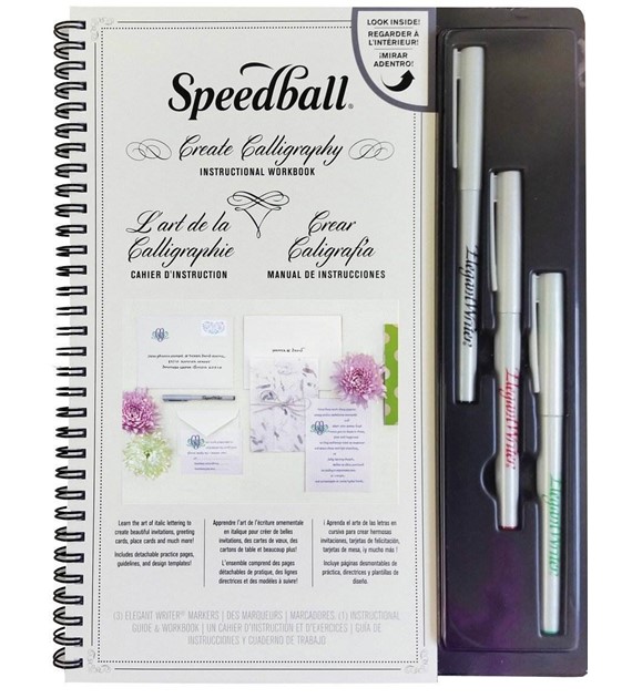 SB Create Calligraphy Workbook - ćwiczenia