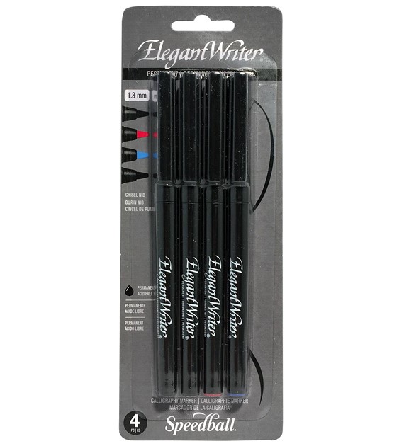 SB Pisaki Perm. Eleg. Writ Marker Set 1,3mm 4szt