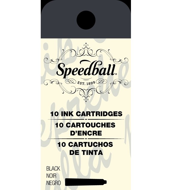 SB Naboje Fountain Pen Ink Cartridges 10szt Black