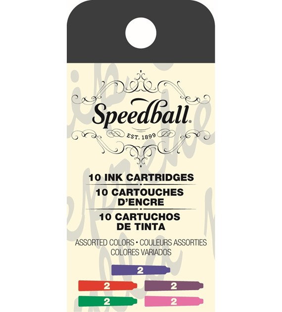 SB Naboje Fountain Pen Ink Cartridges 10szt MIX