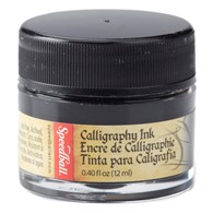 SB Super Pigmented Acrylic Ink Black 12ml