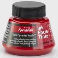 SB Super Pigm. Acrylic Ink Scarlet Red 59ml