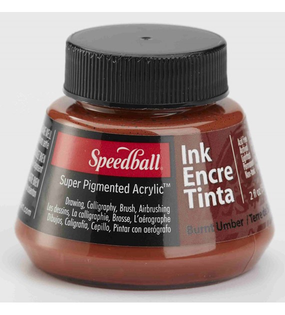 SB Super Pigm. Acrylic Ink Burnt Umber 59ml