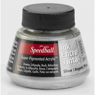 SB Super Pigmented Acrylic Ink Silver 59ml