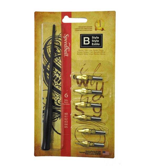 SB Pióro do kaligrafii - zestaw B Lettering