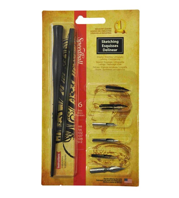 SB Pióro do kaligrafii - zestaw Sketching