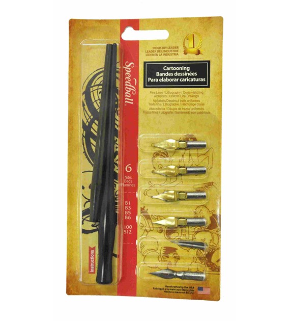 SB Pióro do kaligrafii - zestaw Cartooning