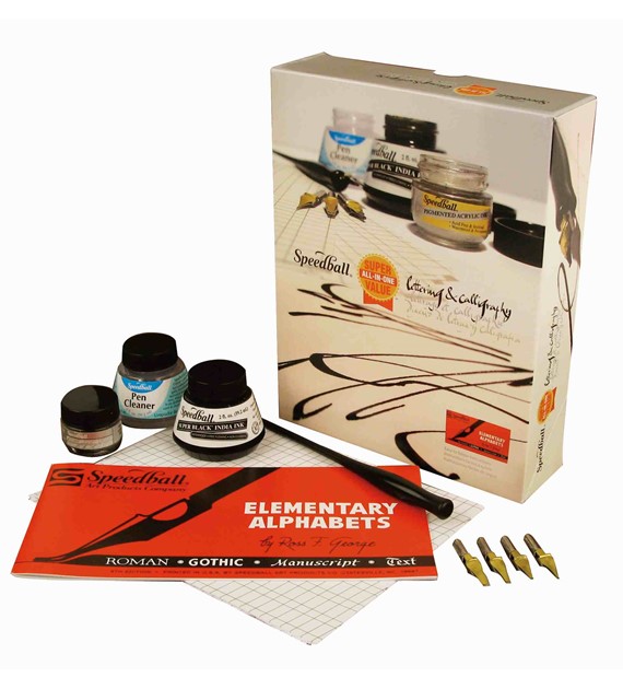 SB Super Value Lettering & Calligraphy Kit