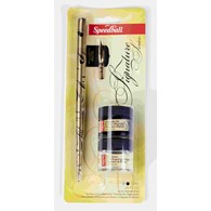 Zestaw do kaligrafii Sign Black ink & pen cleaner