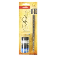 Zestaw do kaligrafii Signature Blue & Silver Ink
