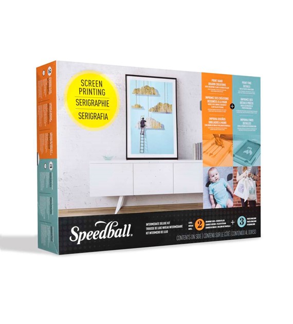 SB Intermediate Deluxe Screen Printing Kit - kompl